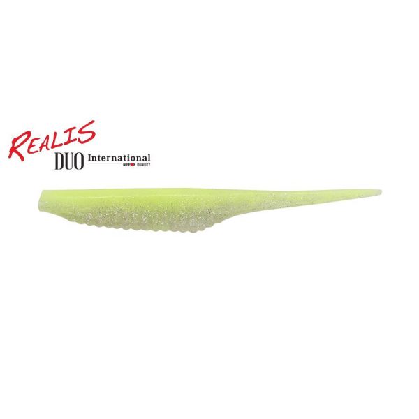 Duo Realis Versa Pintail 10cm F075 Chartreuse Shad Przynęta Plastikowa 7szt.
