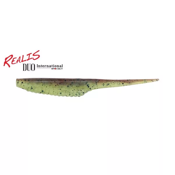 Duo Realis Versa Pintail 10cm F082 Green Pumpkin Chartreuse Miękka Przynęta Plastikowa 7szt.