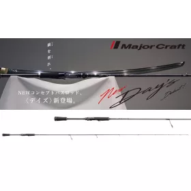   Major Craft Days DYS-69ML R,Fast 2,05m 3,5-10,5gr 2-częściowa wędka spinningowa