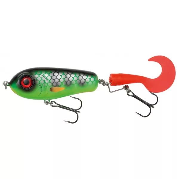 KINETIC Humpy Dumpy 75mm 35g Zöld Fű Farokpörgő