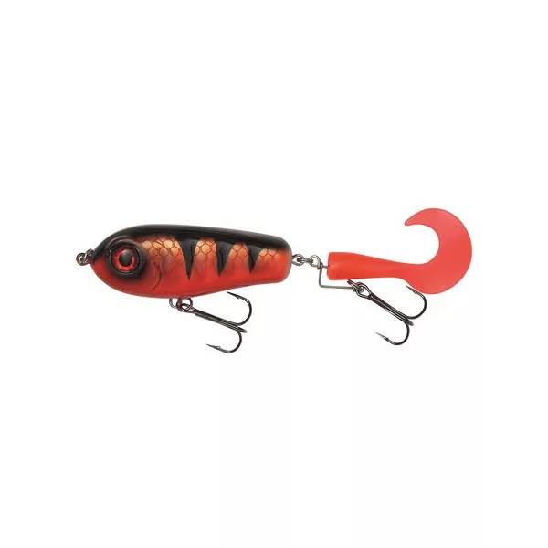 KINETIC Humpy Dumpy 95mm 75g Vörös Tigris Farokpörgő