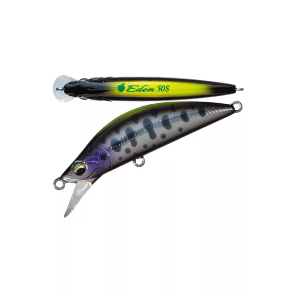 Major Craft Finetail Eden 45S 4,5cm 3,7gr #016 CM Monochrome Yamame Tonący Wobler