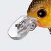 Evergreen Piccolo Dive Shallow 4cm 6,4gr #379 Flash Silver Shad Wobbler