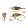 Evergreen Piccolo Dive Shallow 4cm 6,4gr #66 Flash Clown Wobbler