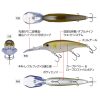 Evergreen DD X-Over 10cm 29,5gr #424 Bluegill Chart Berry Wobbler