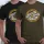 Vass-Tex Fishing Culture Printed Khaki T-Shirt S