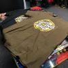 Vass-Tex Fishing Culture Printed Khaki T-Shirt S