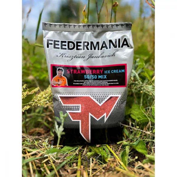 Feedermánia Zanęta 50/50 Mix Strawberry Ice Cream 800gr