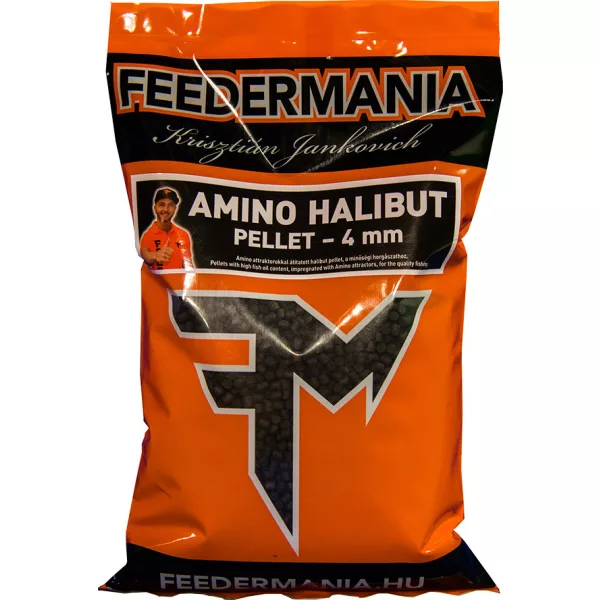 Feedermánia Amino Halibut 4mm Pellet Zanętowy 800gr