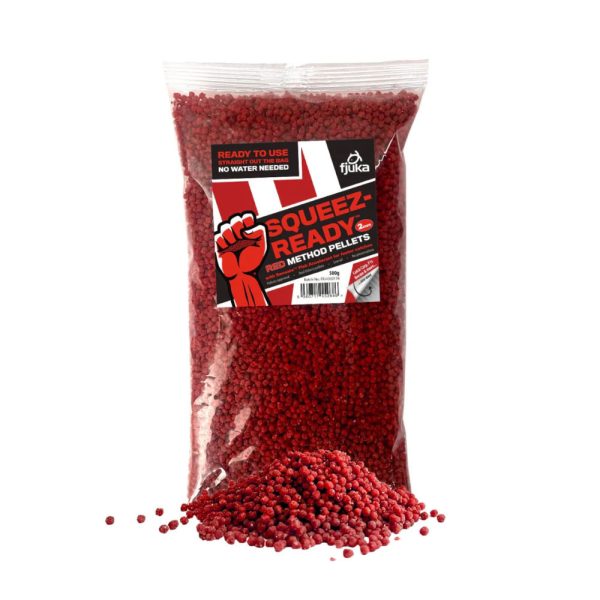 Fjuka Squeez-Ready Red 2mm Pellet Metodowy 500gr
