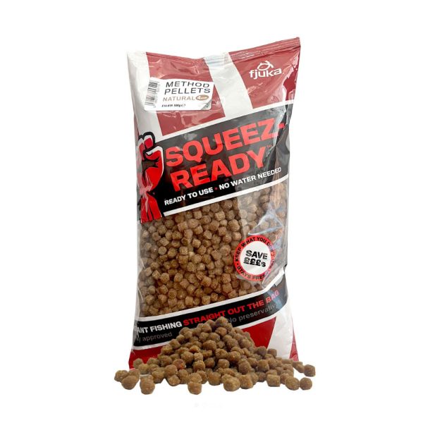 Fjuka Squeez-Ready Natur 4mm Pellet Metodowy 500gr