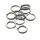 KINETIC 3X Strong Splitring 9mm 10db Kulcskarika