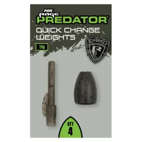   Fox Rage Predator Camo Quick Change Weights Szybkowymienne Obciążenie Spławikowe 35gr 3szt