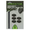 Fox Rage Predator Camo Deadbait Pop-up Weights Obciążenie przyponu 5gr 5szt