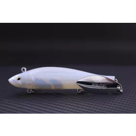   Babyface SM85-S 8,5cm 20gr 12 Gyöngyházfehér Ezüst Pehely Wobbler