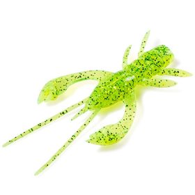   FISHUP Real Craw 5,08cm (7pcs.), #026 - Fluorescencyjny Srebrnozielony/Zielony Przynęta plastikowa