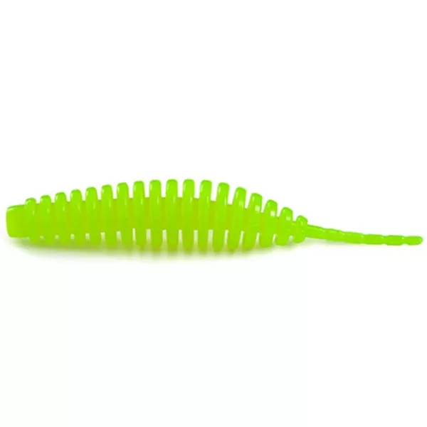 FISHUP Tanta 6,35cm (8db), #111 - Élénk Zöldessárga Plasztik műcsali