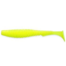   FISHUP U-Shad 6,35cm (9 szt.), #046 - Cytrynowy Plastikowa przynęta