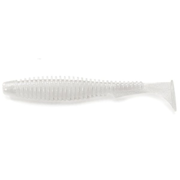 FISHUP U-Shad 7,62cm (9db), #081 - Gyöngyház Műanyag műcsali