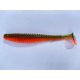 FISHUP U-Shad 10,16cm (8db.), #205 - Görögdinnye/Fluo Narancs Plasztik műcsali