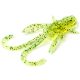 FISHUP Baffi Fly 3,81cm (10szt.), #026 - Flo Chartreuse/Green Przynęta plastikowa