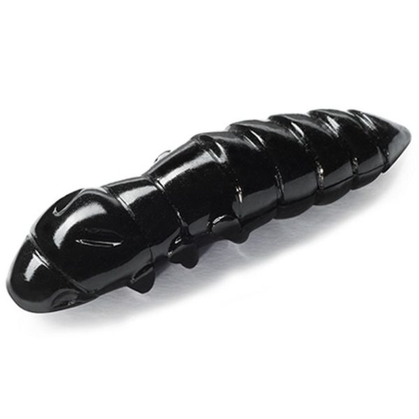 FISHUP Pupa 3,04cm (10pcs.), #101 - Czarny Przynęta plastikowa