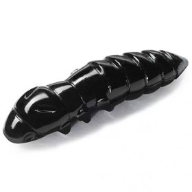  Fishup Pupa Cheese 3,04cm #101 Black Plastikowa Przynęta 10szt.