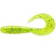 FISHUP Mighty Grub 11,43cm (4pcs.), #026 - Fluorescencyjny Srebrnozielony/Zielony Przynęta plastikowa