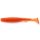 Fishup U Shad Orange Pumpkin Black 10,16cm Przynęta Gumowa 8 szt.