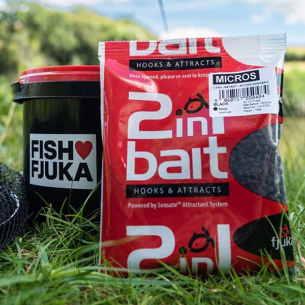 Fjuka 2In1 Micros Pellets 3Mm Black