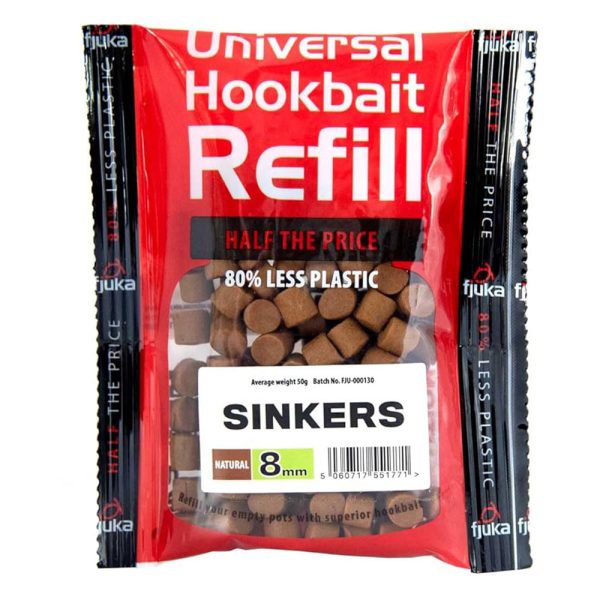 Fjuka Sinkers Mixex Colours 8mm Tonąca Przynęta W Opakowaniu Uzupełniającym 50gr