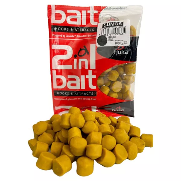 Fjuka Sumos Yellow Sárga 18mm Etetőpellet 200gr