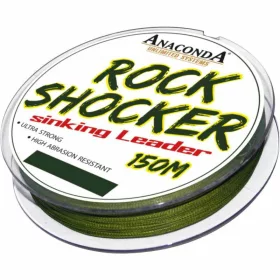   Plecionka przyponowa Anaconda Rockshock Leader 0,28mm 150m Tonąca