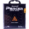 Anaconda Piercer CurveShank 4 Eyed, Barbed Carp Hook 11pcs