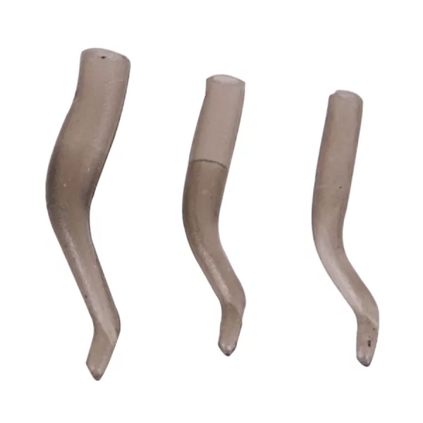 Anaconda Rig Aligner Sleeves Limpid Mud Brązowe S Nakładki Korygujące Haki 15 szt.