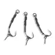 Anaconda Piercer Ronnie Rig Curve Shank 4 Haczyki karpiowe z oczkiem i mikrozadziorem 3szt