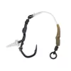 Anaconda Ready Ronnie Angle Chod Stiff Rig 8 Haczyk z oczkiem, zadziorowy, zawiązany 3szt