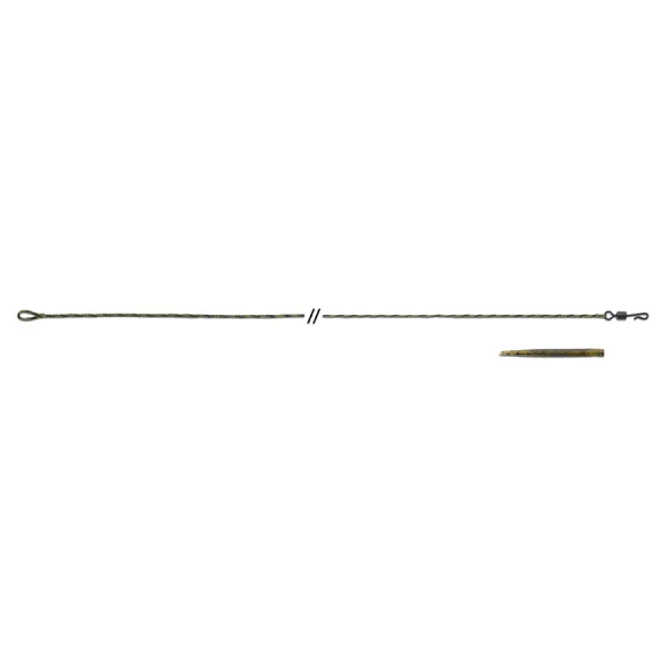 Anaconda Jungle Quick Change Leadcore Zielony 60lb 80cm Przypon 3szt