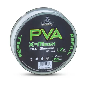   Anaconda All Season PVA X-Mesh Wolno Rozpuszczalna Siatka PVA 20mm 7m