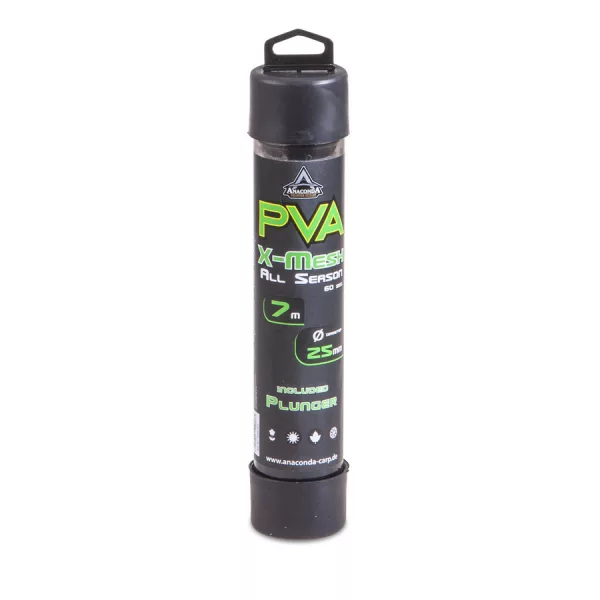 Anaconda All Season PVA X-Mesh Wolno Rozpuszczalna Siatka PVA 25mm + Ładowarka 7m