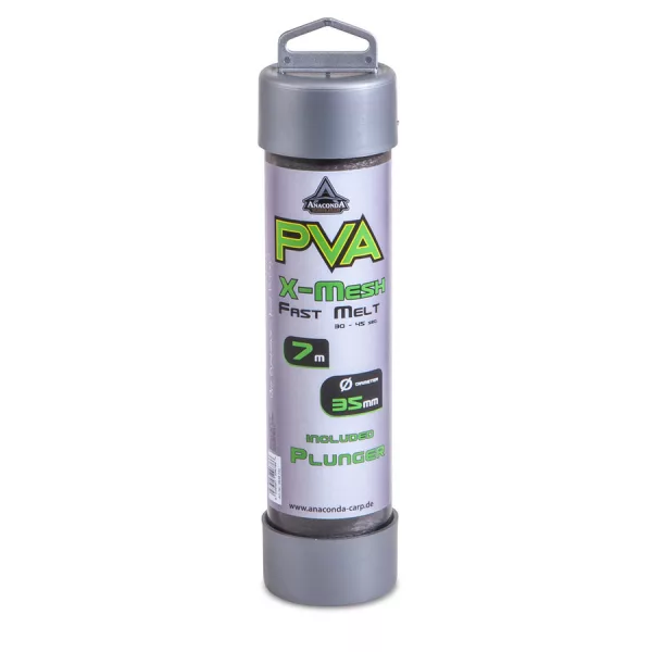 Anaconda Fast Melt PVA X-Mesh 35mm Szybko Rozpuszczalna Siatka PVA + Napełniacz 7m