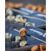 Matrix X6 Carp Pellet Rigger Band Rigs 12 15cm Füles, Szakáll Nélküli Monofil Előkötött Horog Csaligyűrűvel 8db