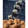 Matrix X6 Carp Pellet Rigger Band Rigs 12 15cm Füles, Szakáll Nélküli Monofil Előkötött Horog Csaligyűrűvel 8db