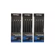 Matrix X7 Carp Method Band Rigs 12 10cm Füles, Szakáll Nélküli Monofil Előkötött Horog Csaligyűrűvel 8db