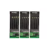Matrix X8 X-Power Carp Band Rigs 14 10cm Füles, Szakáll Nélküli Monofil Előkötött Horog Csaligyűrűvel 8db