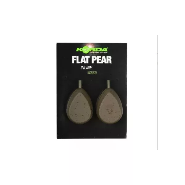 Korda Flat Pear Inline Blister Bojlowy Ołów 112gr 2szt.