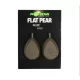 Korda Flat Pear Inline Blister Bojlowy Ołów 112gr 2szt.