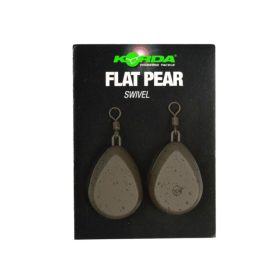Korda Flat Pear Swivel Blister Ołów Karpiowy 98gr 2szt