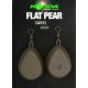 Korda Flat Pear Swivel Blister Ołów Karpiowy 112gr 2szt