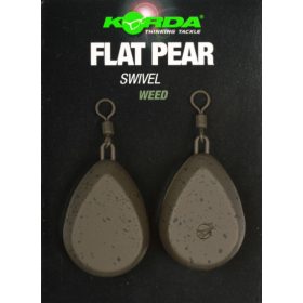 Korda Flat Pear Swivel Blister Ołów Karpiowy 142gr 2szt